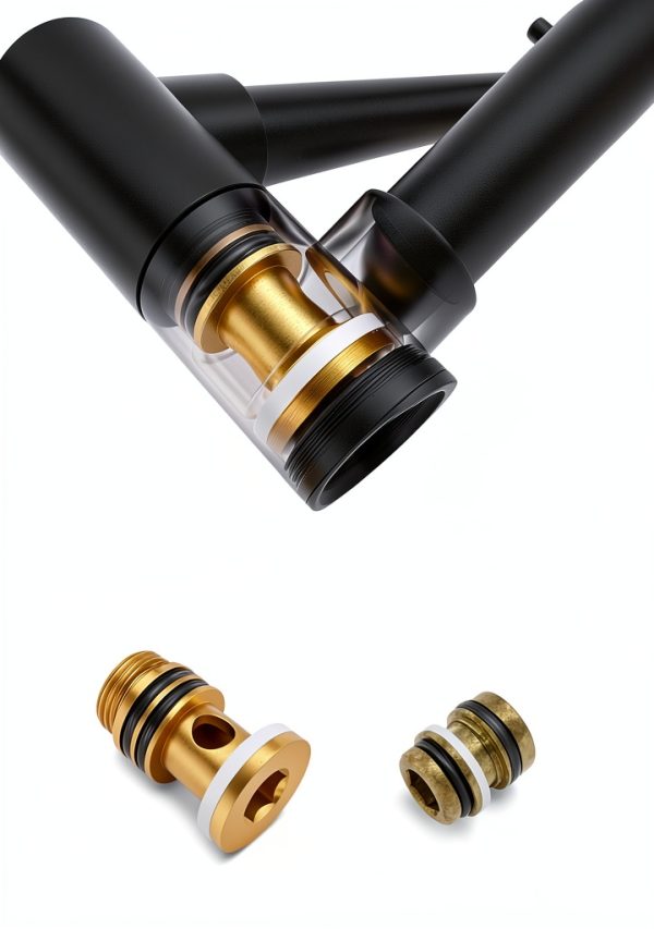WOWOW Pot Filler Faucet Solid Brass 360 Swivel Kitchen-4