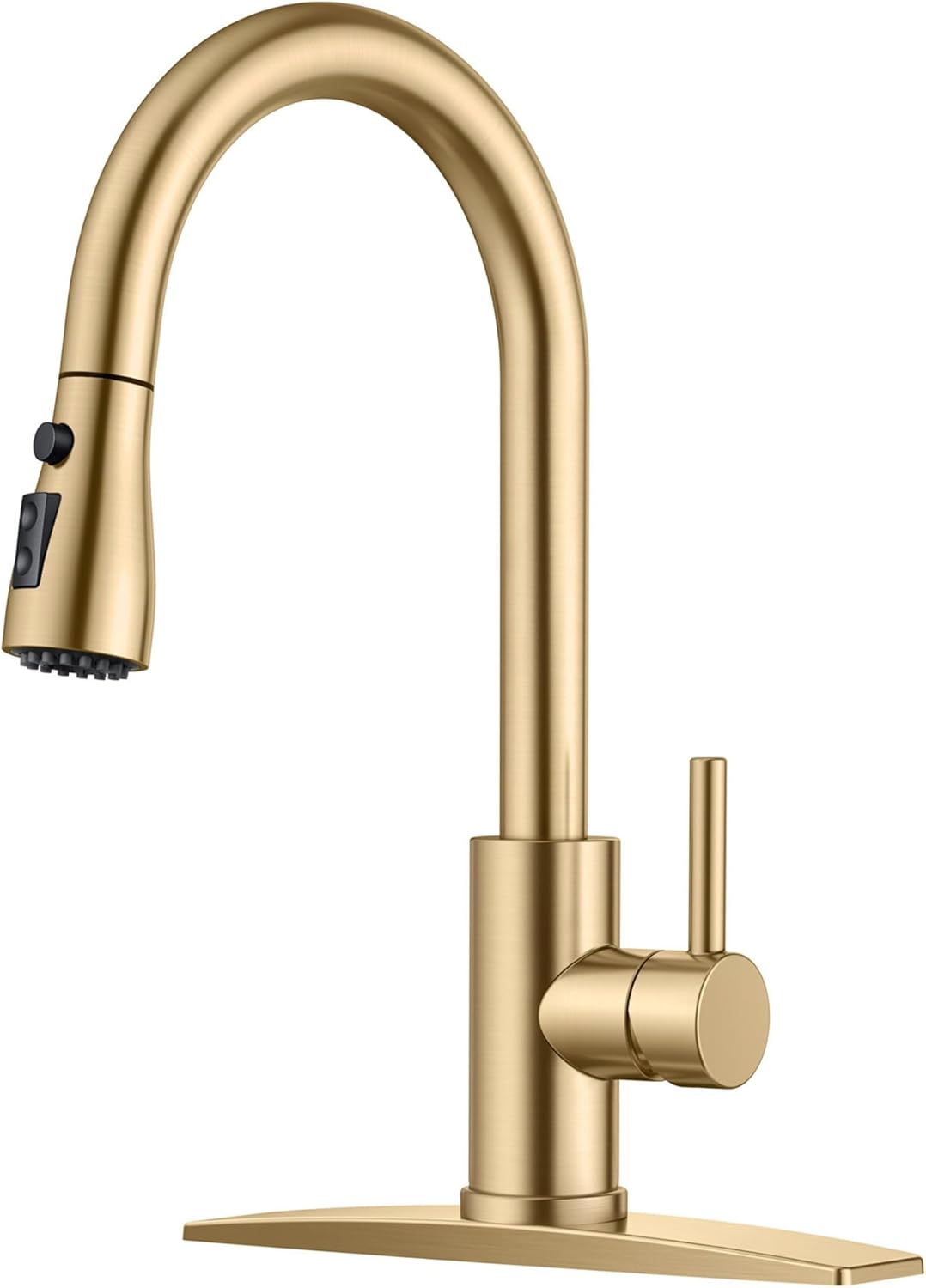 FORIOUS kitchen faucet with pull down sprayer