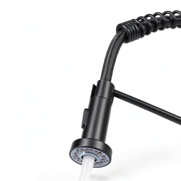 DJS Kitchen Faucet Stainless Pull Down Sprayer-2