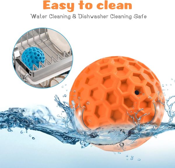HIPPIH Dog Ball Blue Red 3.15inch-6