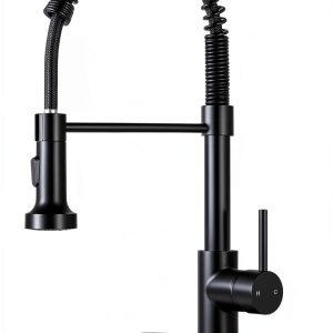 DJS Kitchen Faucet Stainless Pull Down Sprayer-0