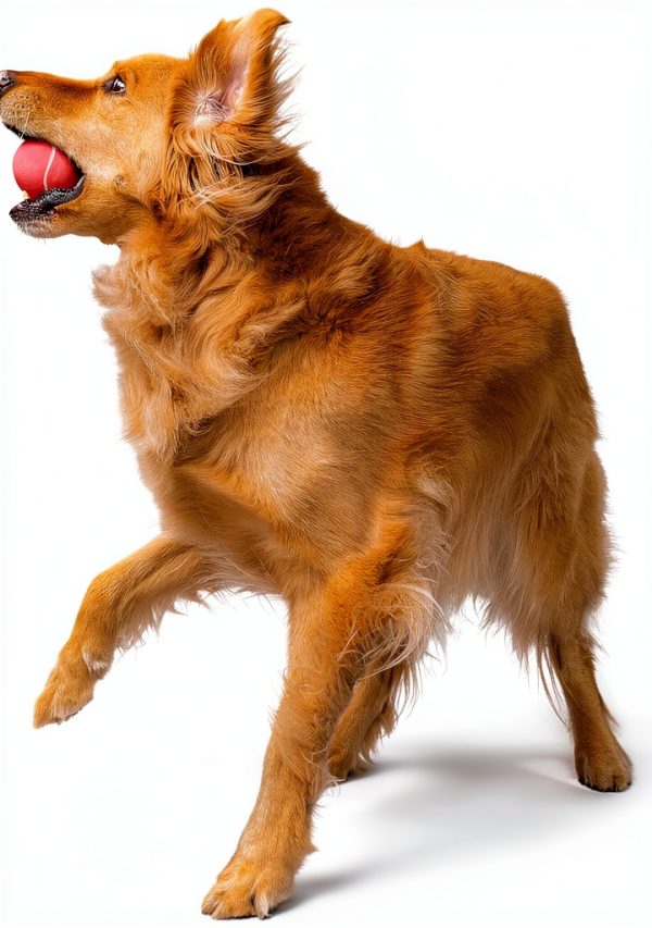 Playology Squeaky Dog Ball for Medium Breeds-2