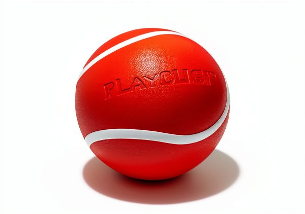 Playology Squeaky Dog Ball for Medium Breeds-4