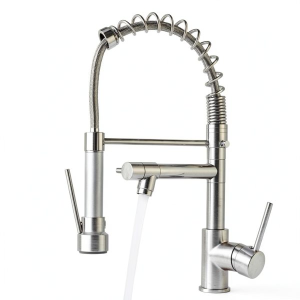 AIMADI Kitchen Faucet Brushed Nickel Single Handle-0