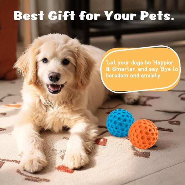 HIPPIH Dog Ball Blue Red 3.15inch-7
