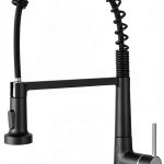 AIMADI Touchless Kitchen Faucet Black Modern Gooseneck-0