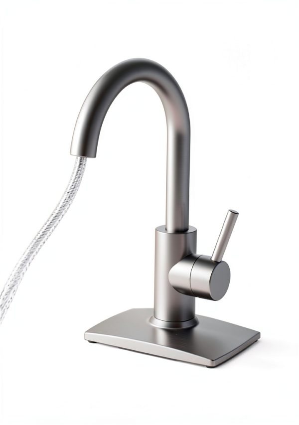 FORIOUS Kitchen Faucets with Pull Down Sprayer Stainless-1