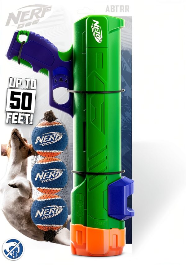 Nerf dog ball launcher blaster model NF4788-0
