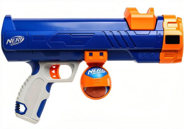 Nerf Dog Blaster Compact Tennis Ball Toy 16 Inch Durable-0