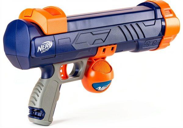 Nerf Dog Blaster Compact Tennis Ball Toy 16 Inch Durable-3
