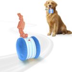 Interactive Dog Ball PJC H01 Rope Design Dual Speed Motion Sensor-0