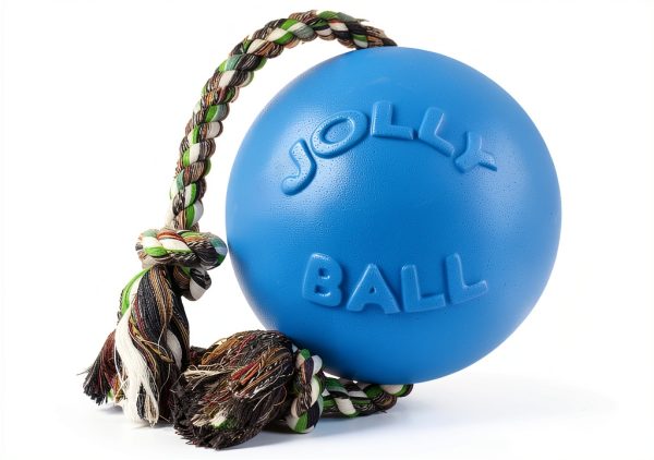 Jolly Pet Romp-n-Roll Dog Ball Non-Deflating Floatable Medium Size-0