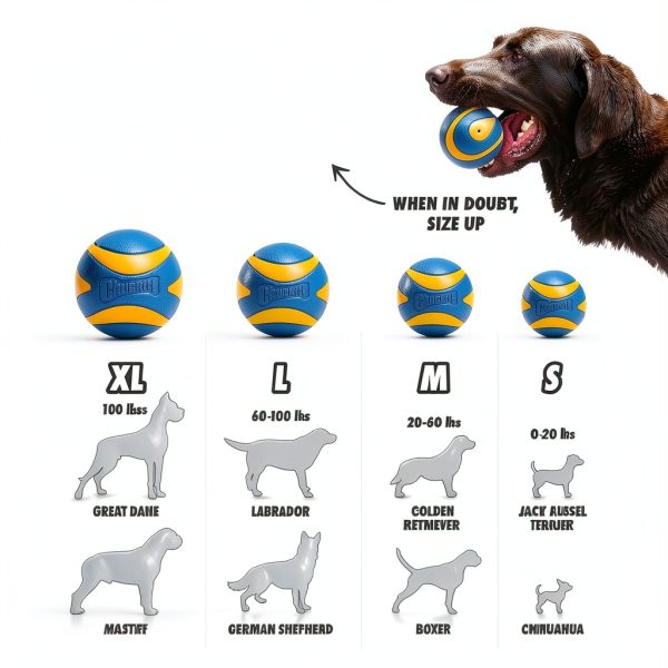Chuckit! Ultra Squeaker Ball XL Squeaker Dog Toy High Bounce Rubber-3