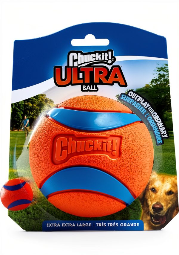 Chuckit! Ultra Ball Dog Toy – Ultra Rubber, 4 Inch Diameter, XXL Size-6