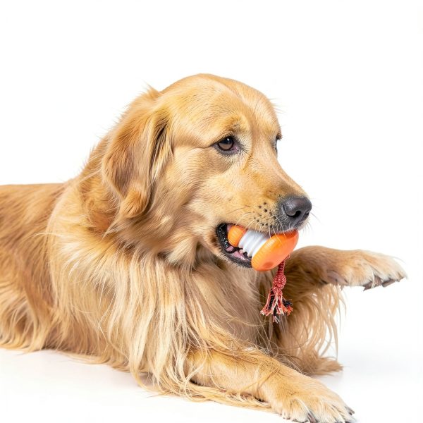 QGI Interactive Dog Ball H01 Irregular Rolling Toy with Rope-2