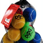 INSUM Dog Toy Balls 2.5 Inch Squeaky & Non‑Squeaky Multi‑Color Pack –-0