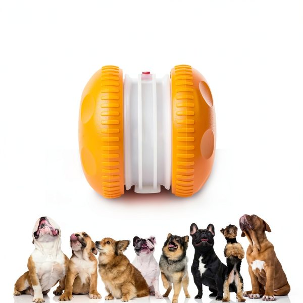 QGI Interactive Dog Ball H01 Irregular Rolling Toy with Rope-7