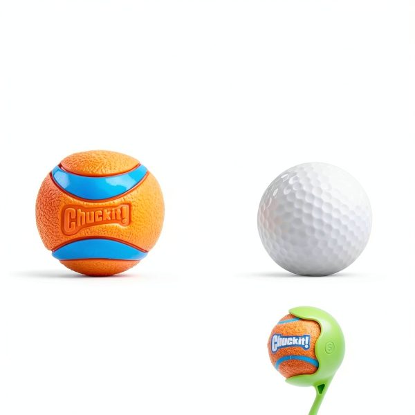 Chuckit! Ultra Bounce Dog Ball Small 2‑Pack Squeaker & Ultra-1