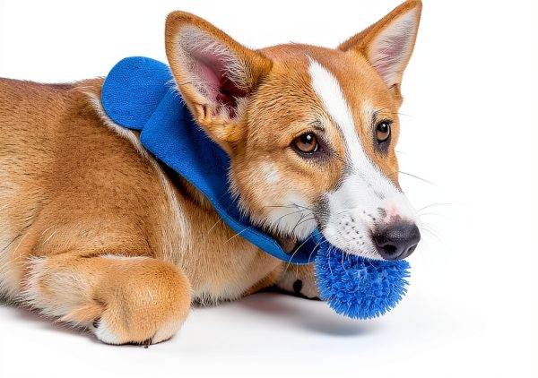 Sharlovy Dog Toy Balls Multi Color Spiky Set 6 Pack Small to Large-5