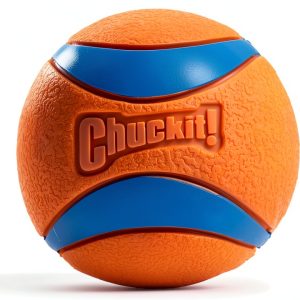 Chuckit Ultra Ball XL Squeaker Durable Rubber Dog Toy for Large Breeds-0