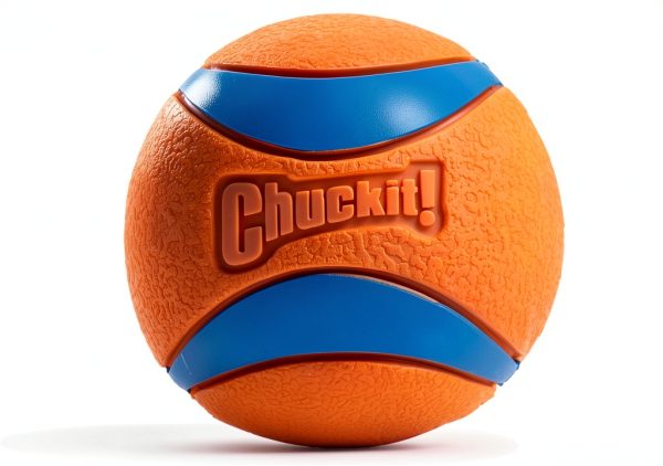 Chuckit Ultra Ball XL Squeaker Durable Rubber Dog Toy for Large Breeds-0