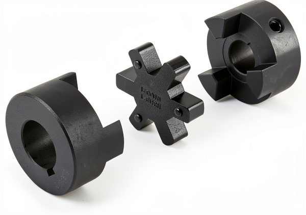 3/4" to 1" L090 3-Piece L-Jaw Coupling Set & Buna-N NBR Rubber Spider for Log Wood Splitter-2