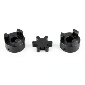 5/8" to 3/4" L075 3-Piece L-Jaw Coupling Set AUTOJARE HT250 Steel-0
