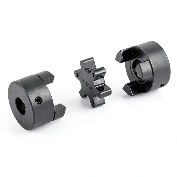 5/8" to 3/4" L075 3-Piece L-Jaw Coupling Set AUTOJARE HT250 Steel-2