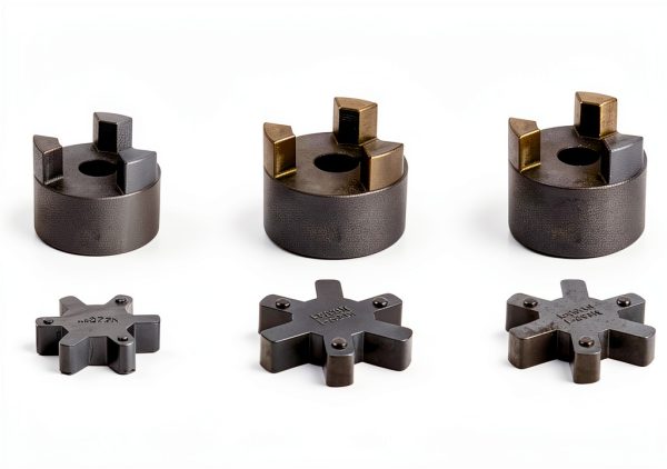 3/4" to 1" L090 3-Piece L-Jaw Coupling Set & Buna-N NBR Rubber Spider for Log Wood Splitter-1