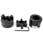 1 to 1 L075 Flexible 3-Piece L-Jaw Coupling – Saelno Cast Iron HT250-0