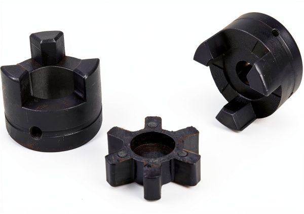 ZTUOAUMA 1/2" to 1" L075 Flexible 3‑Piece L‑Jaw Coupling Set NBR-3