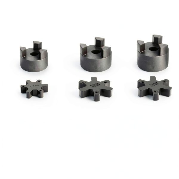 5/8" to 3/4" L075 3-Piece L-Jaw Coupling Set AUTOJARE HT250 Steel-3