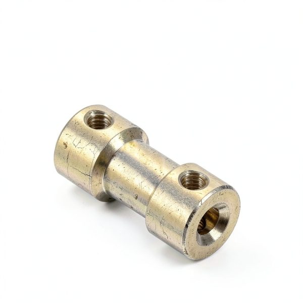 Brass Shaft Coupling MECCANIXITY 2pcs Motor Connector with Screws-3