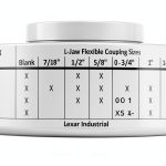 Replacement 1" L100 L-Jaw Coupling Half – Interchangeable Multi-Flex-0
