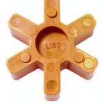 Premium L150 Urethane Spider Insert for Lovejoy L-Jaw Couplings Orange-0