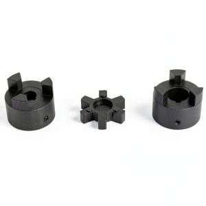 3/4" to 1-1/8" L100 3-Piece L-Jaw Coupling Set & Buna-N NBR Rubber Spider for Log Wood Splitter-0