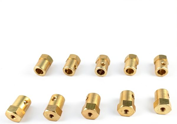 10 Pieces 7mm Motor Flexible Coupling Coupler Connector for Car Wheels Tires Shaft Motor Accessories-3